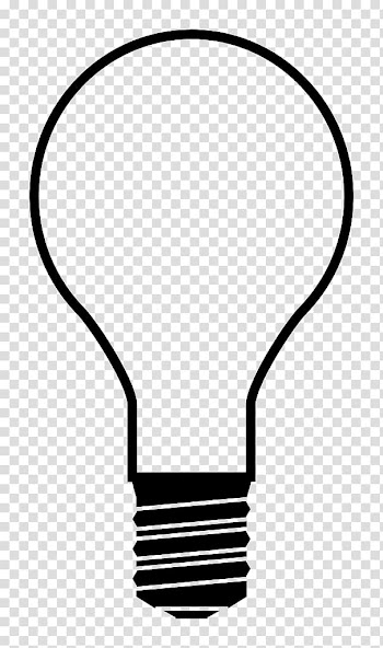 Incandescent light bulb Silhouette Christmas lights, light transparent background PNG clipart