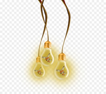 Incandescent light bulb Street light Lantern - Cartoon light bulb 