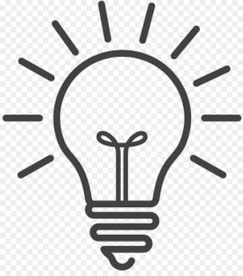 Incandescent light bulb Symbol Lamp - point of light 