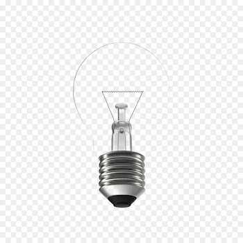Incandescent light bulb Transparency and translucency Lamp - Vintage transparent bulb 
