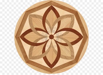 Inch, Bright 42, Hardwood, Brown, Circle PNG
