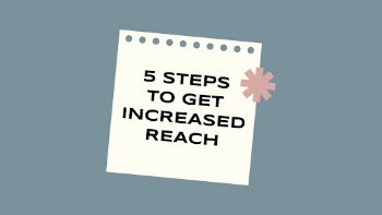 Increase reach presentation template, small | Free PSD Template - rawpixel