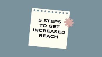 Increase reach presentation template, small | Free Vector Template - rawpixel