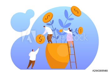 Increase revenue design of web banner concept