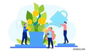 Increase revenue design of web banner concept