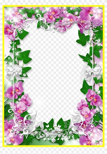 Incredible Pin By Jokkaby On Cards Pict Of Lilac Flower - Orchid Frame Png