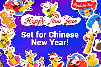 Incredible set of characters for the Chinese New Year!