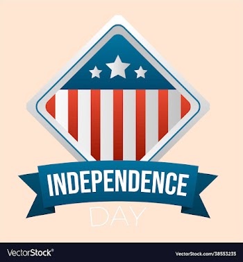 independence day badge design
