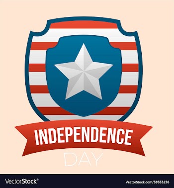 independence day badge design