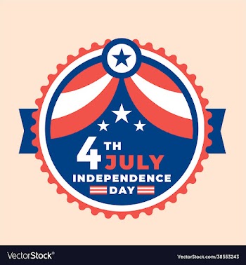 independence day badge design
