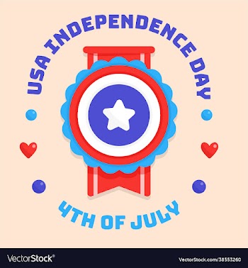 independence day badge design