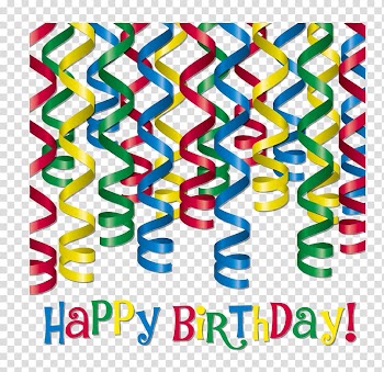 Independence Day , Birthday party ribbon transparent background PNG clipart