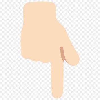 Index finger Hand Thumb Emoji - hand emoji 