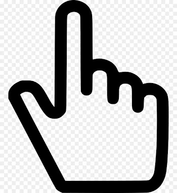 Index finger Pointer Cursor Arrow - hand pointing 