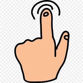 Index finger Portable Network Graphics Vector graphics Gesture - herb button 