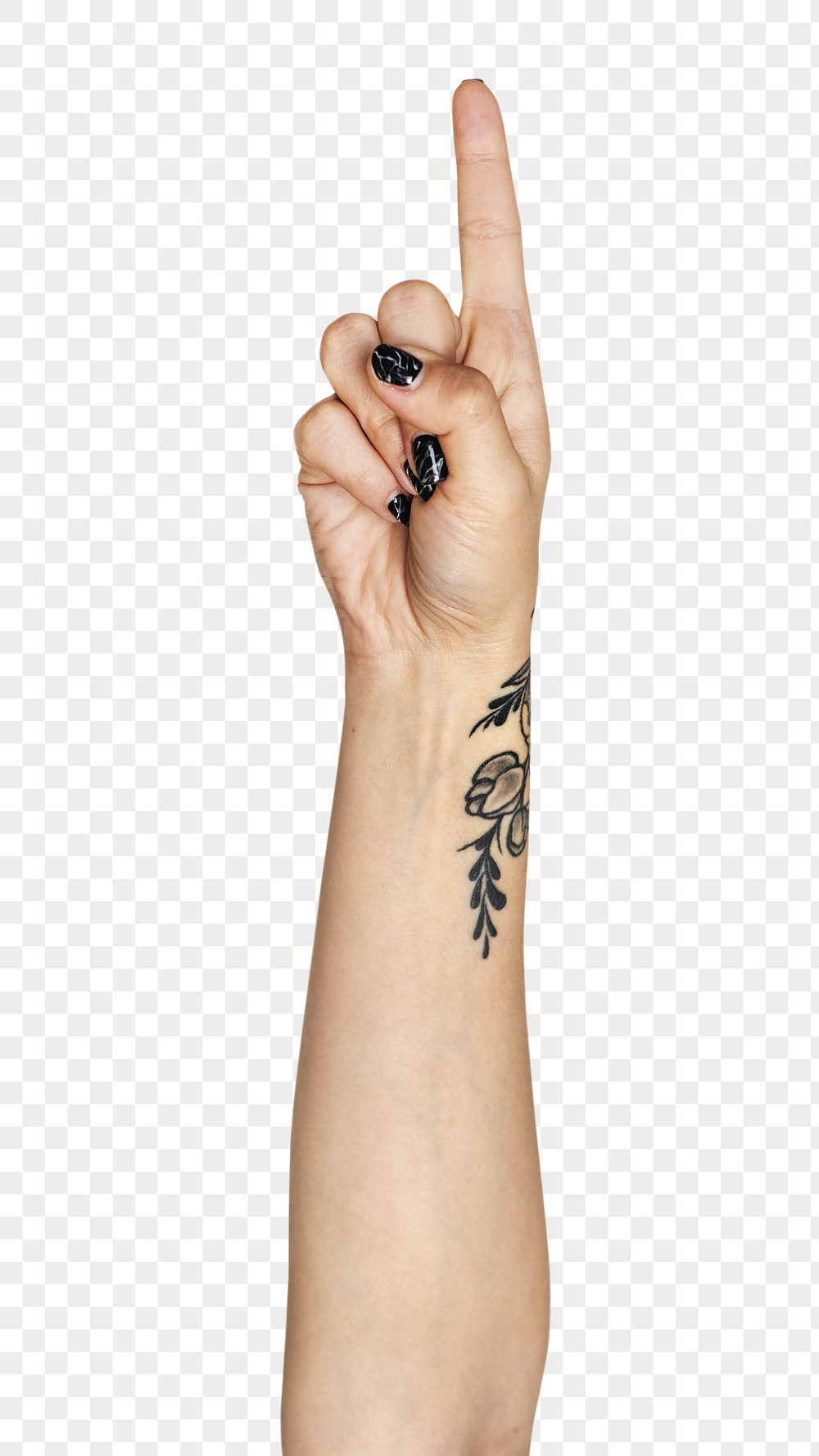 Index finger up png hand | Free PNG - rawpixel