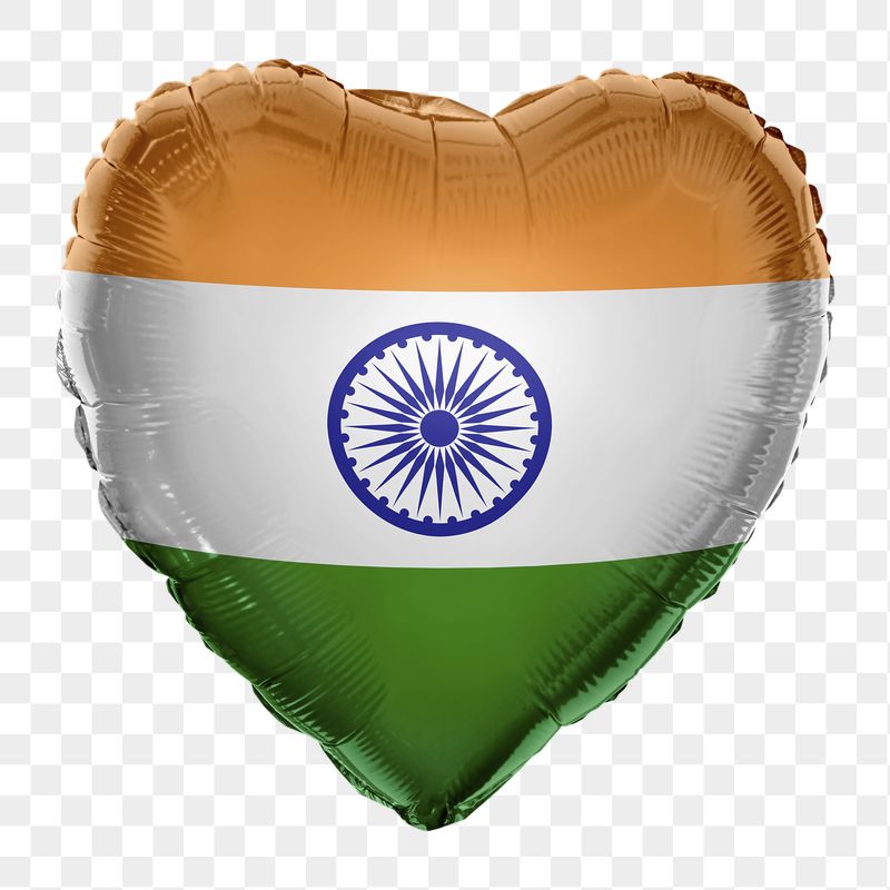 India flag png balloon on transparent | Free PNG - rawpixel