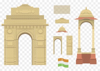 India Gate Gateway of India Clip art - Indian architecture 