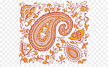 India Textile design Pattern - Ethnic pattern of small floral pattern element 
