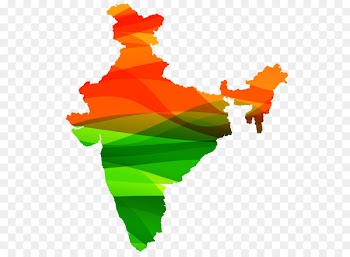 India Vector Map - india map 