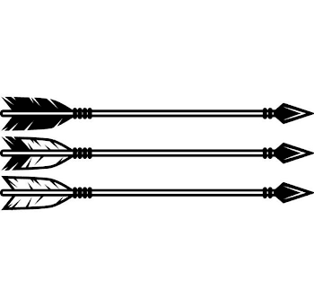 Indian Arrow 2 Native American Warrior Weapon Bow Feather | PNGio