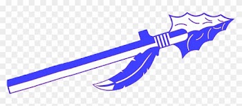 Indian Clipart Spear - Easton High School Warriors