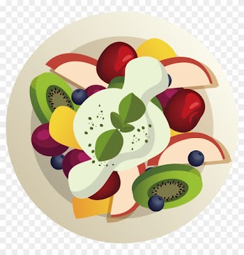 Indian Cuisine Vegetarian Cuisine Veganism Food - Fruit Salad Cartoon Png