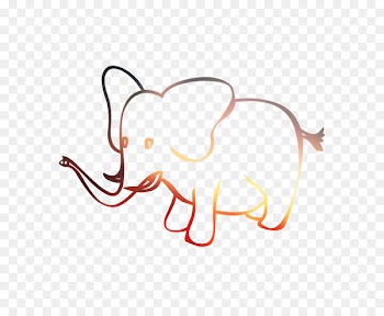 Indian elephant African bush elephant Drawing Animal -  