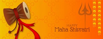 Indian festival maha shivratri elegant bright banner Free Vector