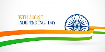 Indian flag background for independence day Free Vector