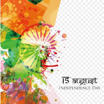 Indian Independence Day August 15 Flag of India - Vector mapping India Independence Day 