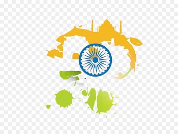Indian Independence Day Flag of India - Vector ink India Independence Day 