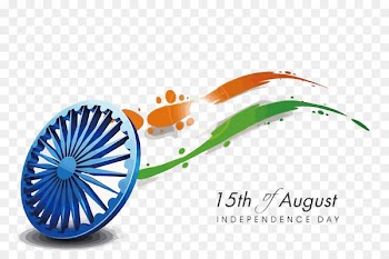 Indian Independence Day Indian independence movement August 15 Public holiday Milky Mist Dairy - Vector stereoscopic India Independence Day 