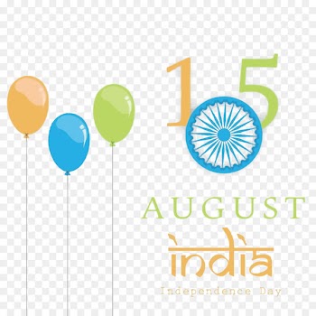 Indian Independence Day Indian independence movement August 15 - Vector balloon India Independence Day 