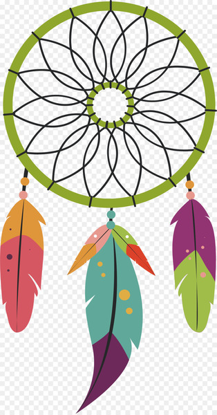 Indian Independence Day Public holiday August 15 - Colored feather national wind ornament 