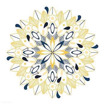 Indian mandala badge | Free stock vector - 563205
