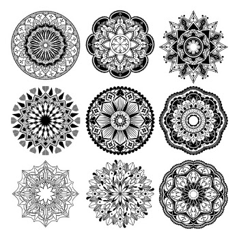 Indian mandala design