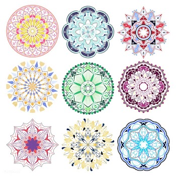 Indian mandala design | Free stock vector - 563260