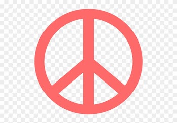 Indian Red 1 Peace Symbol 2 Svg Scalable Vector Graphics - Describe Me In Three Words