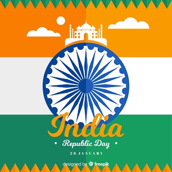 Indian republic day background