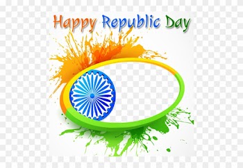 Indian Republic Day Celebration Frame With Custom Photo - Happy Republic Day Photo Frame