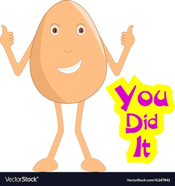 indian themed egg cartoon saying you did
