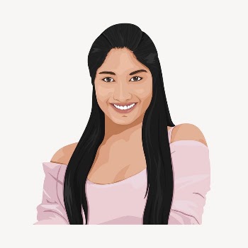 Indian woman portrait, character sticker, | Free Vector - rawpixel
