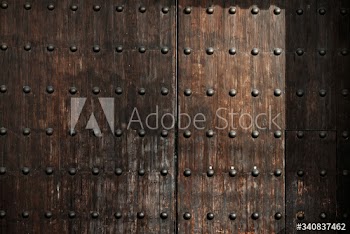 Indian wooden door