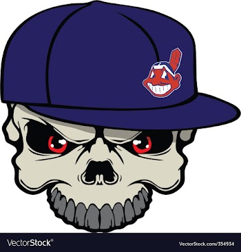 Indians skull vector image