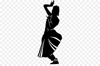 Indira Kala Sangeet Vishwavidyalaya Silhouette Bharatanatyam Dance in India - indian dance 
