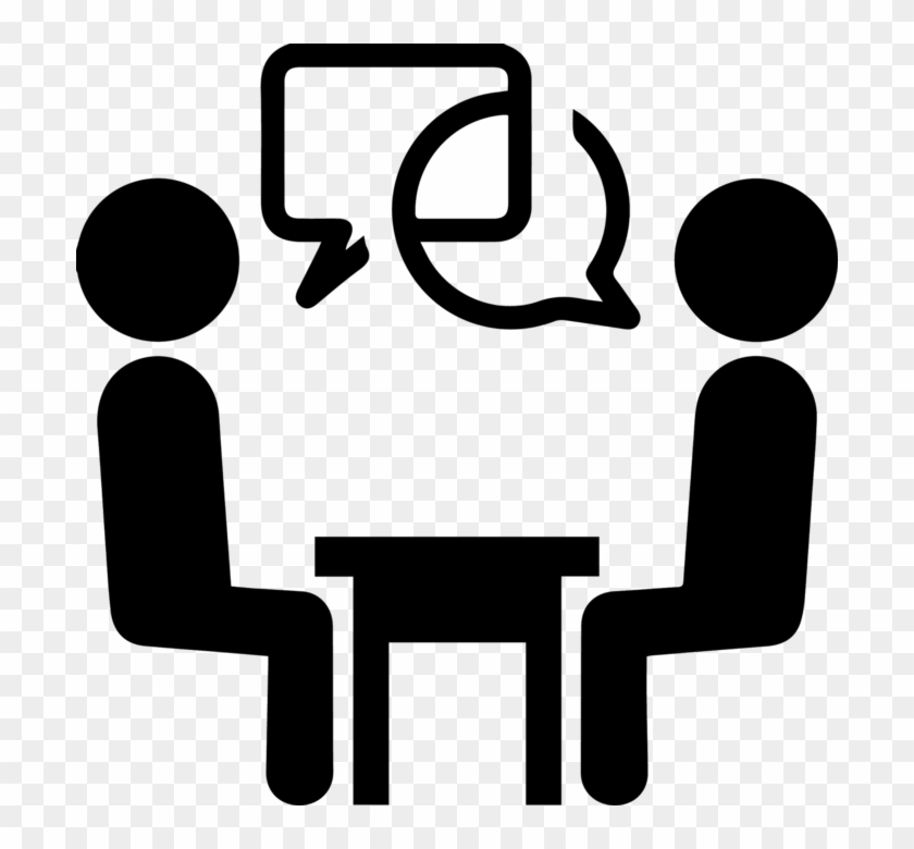 Individual Face To Face Meeting - One To One Meeting Icon