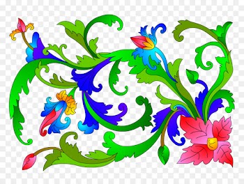 Indonesia Flower Batik pattern Leaf - batik 