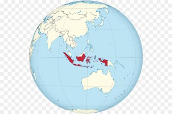 Indonesia Globe World map - indonesia map 