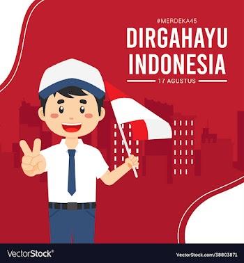 indonesia independence day banner template